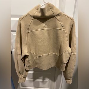 Scuba Oversized Funnel Neck Half Zip NEW